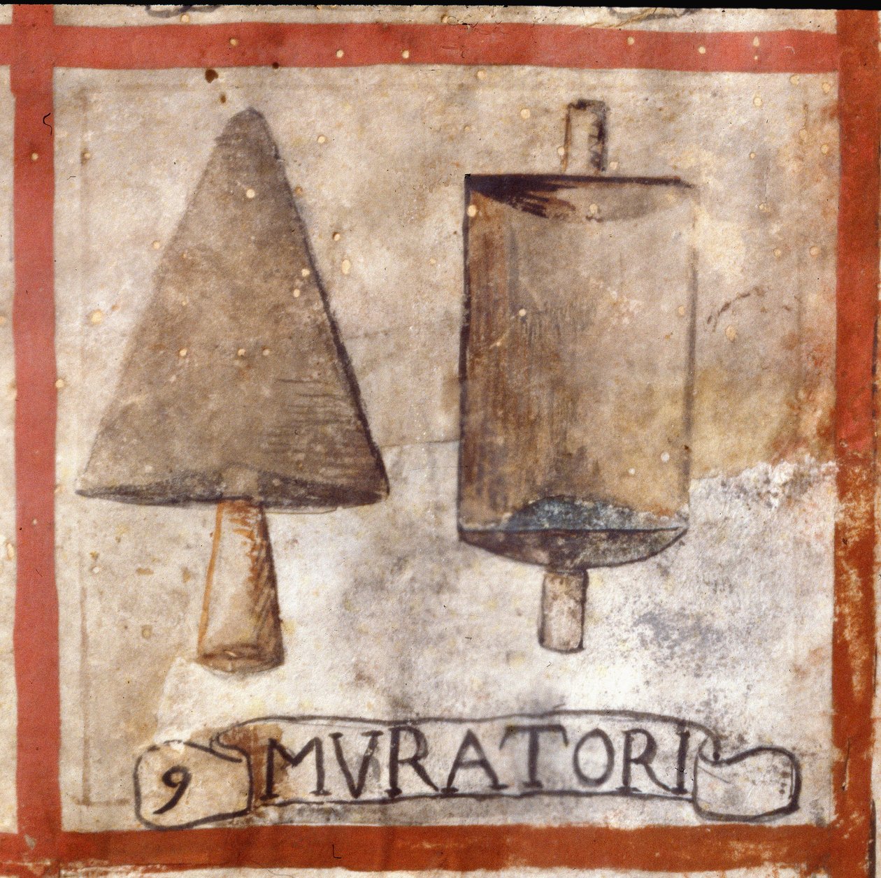 Simbolo dei muratori (Tavola della corporazione) da Unknown artist