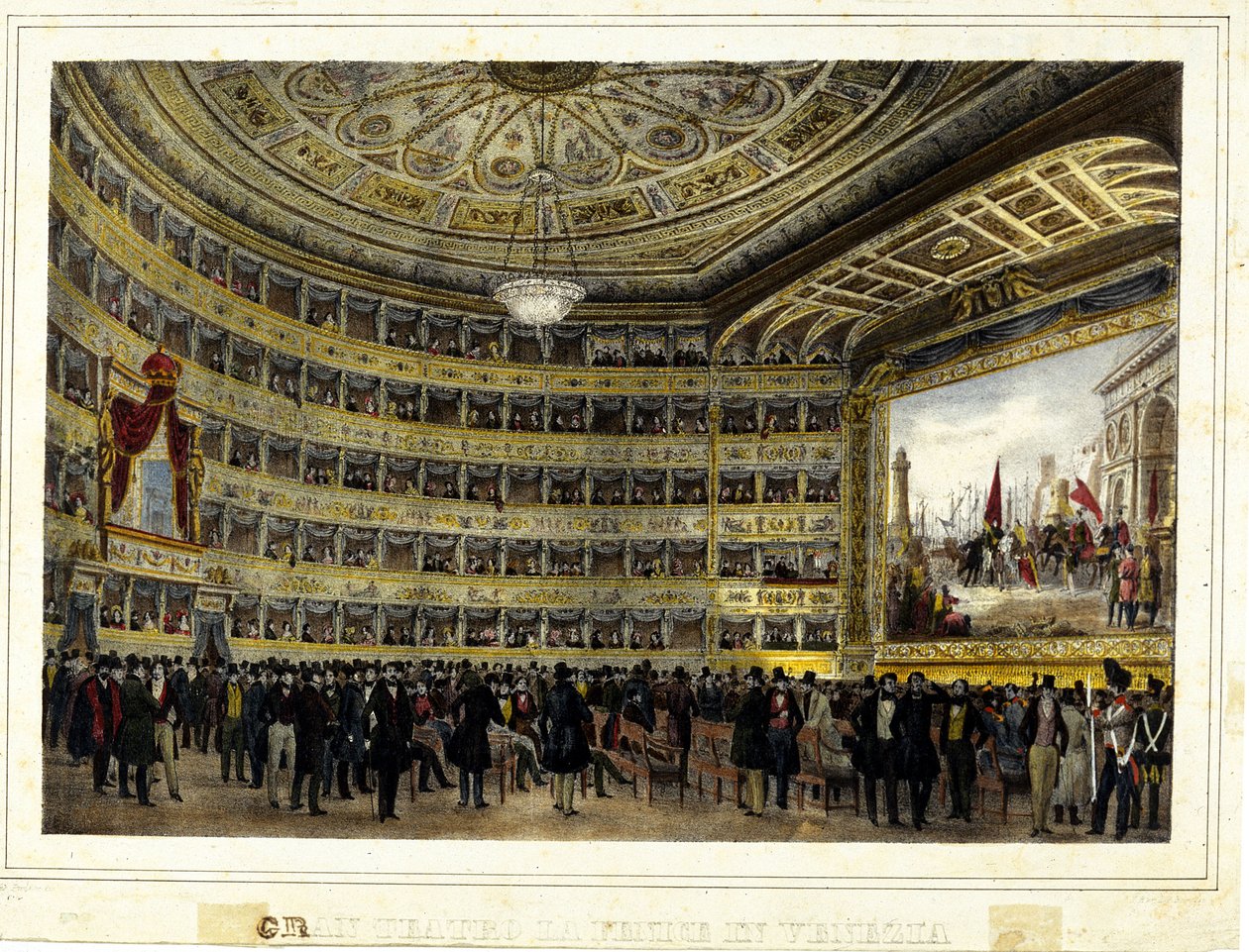 Teatro La Fenice da Unknown artist