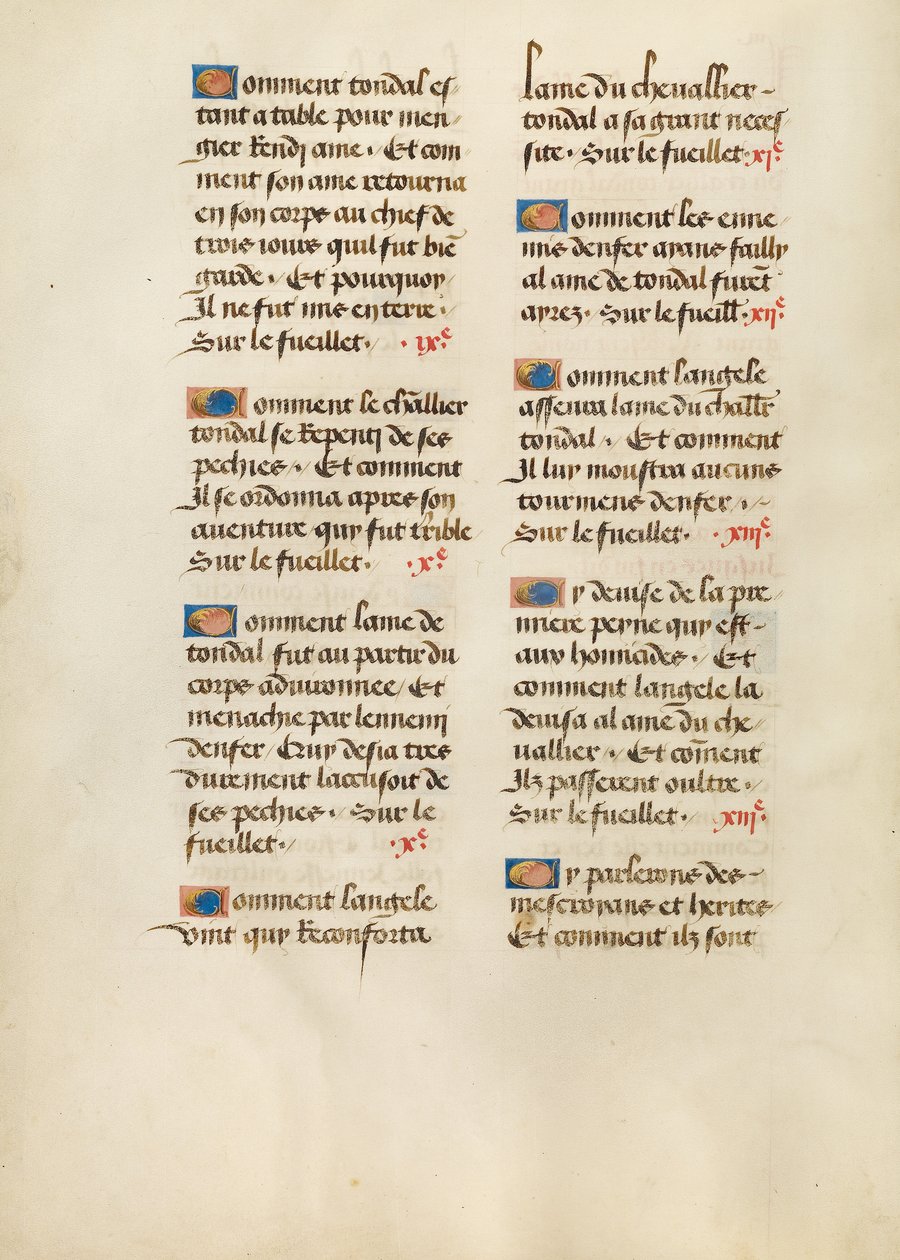 Pagina di testo da Unknown artist