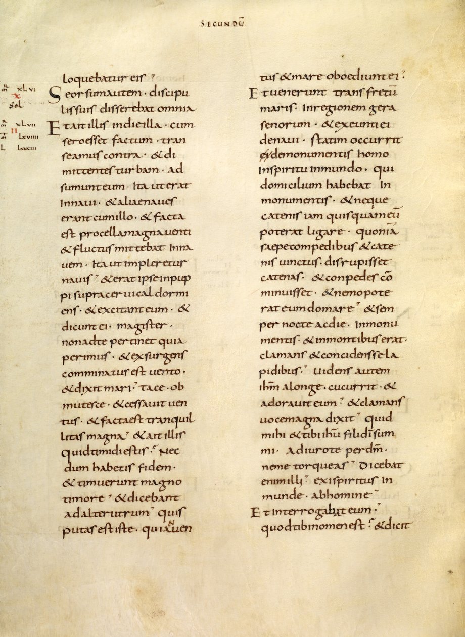 Pagina di testo da Unknown artist