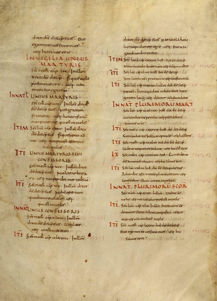 Pagina di testo da Unknown artist