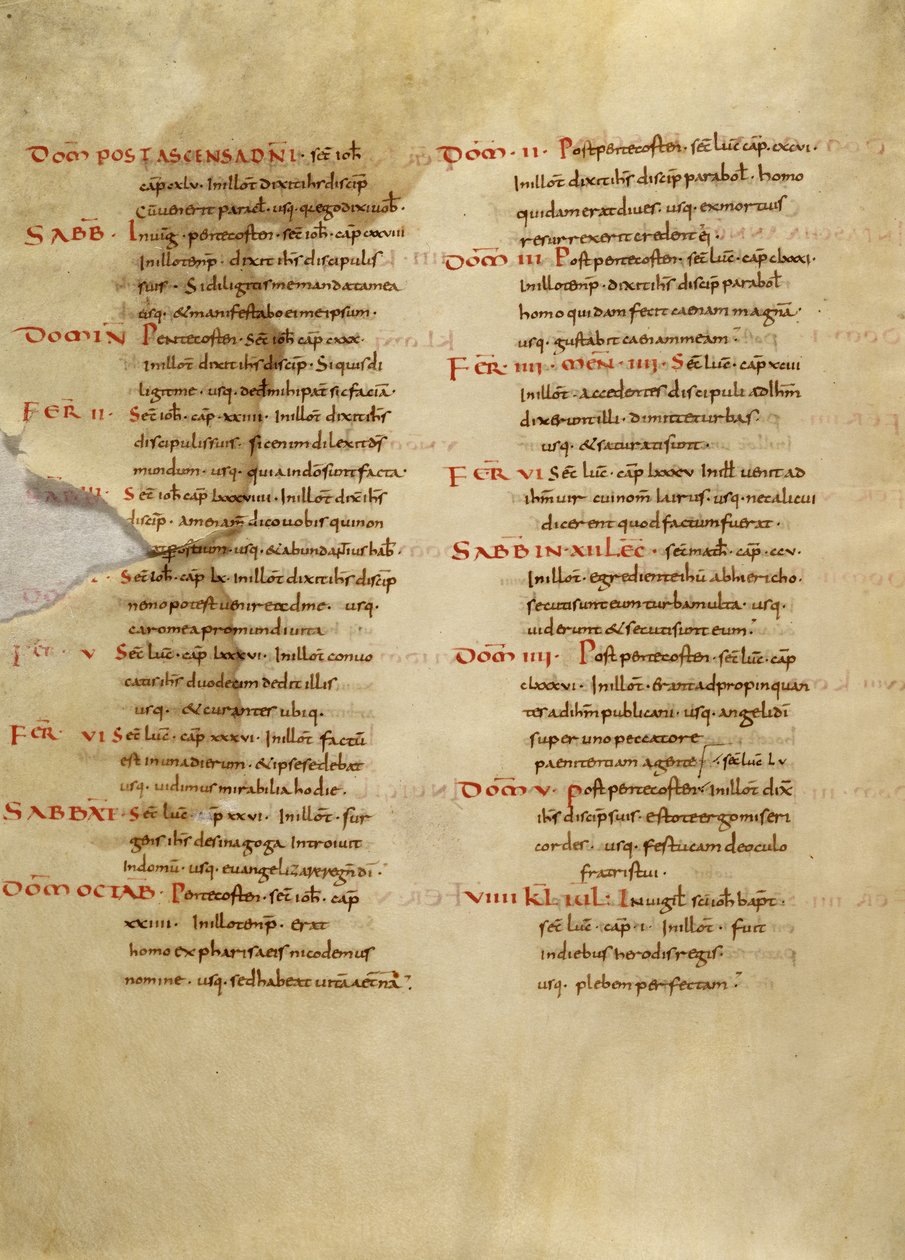 Pagina di testo da Unknown artist