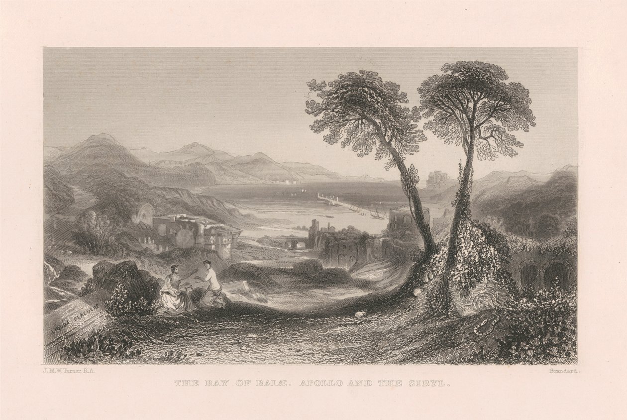 La Baia di Baia - Apollo e la Sibilla da Unknown artist