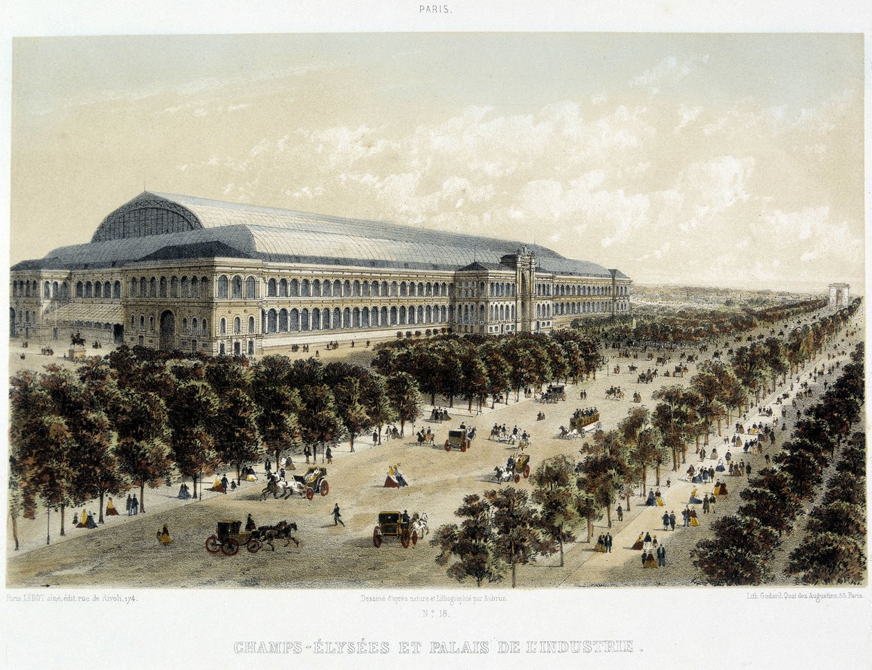 Gli Champs-Elysées e il Palais de l