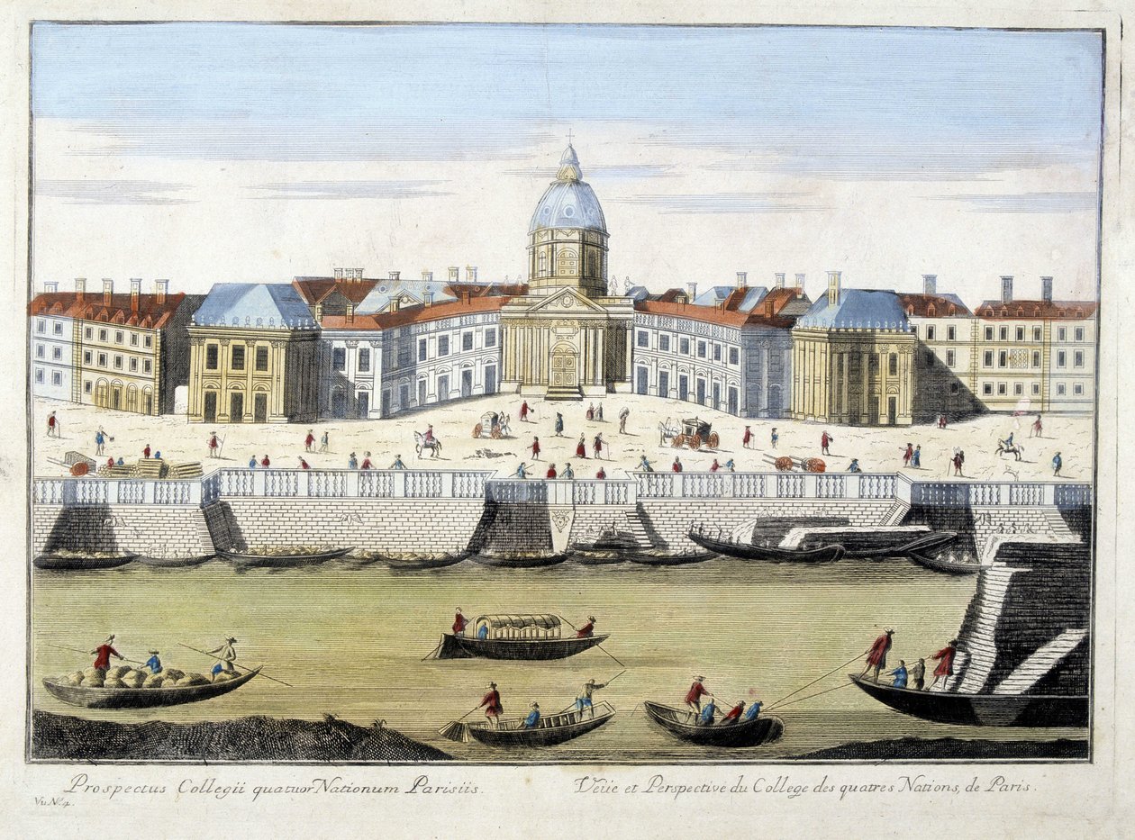 Il Collegio delle Quattro Nazioni da Unknown artist