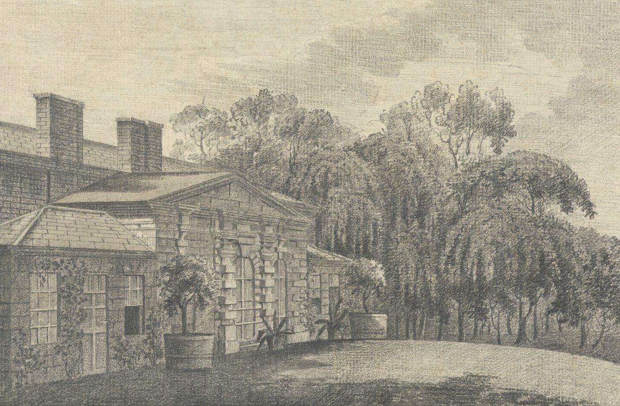 La Serra a Wentworth Woodhouse, Yorkshire da Unknown artist