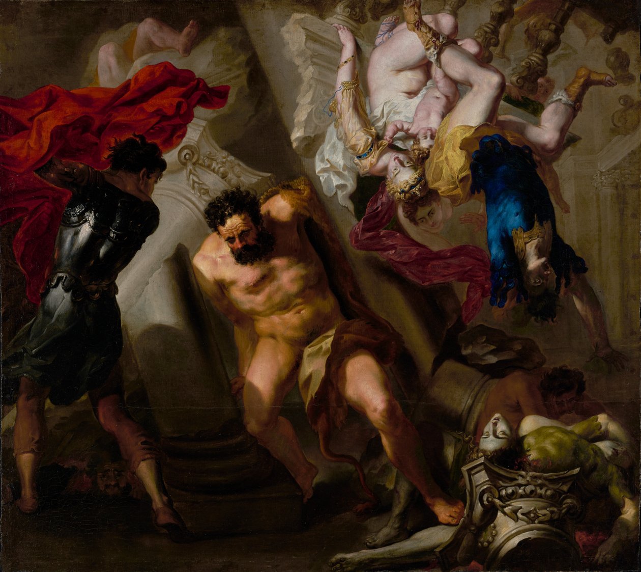 La morte di Sansone da Unknown artist