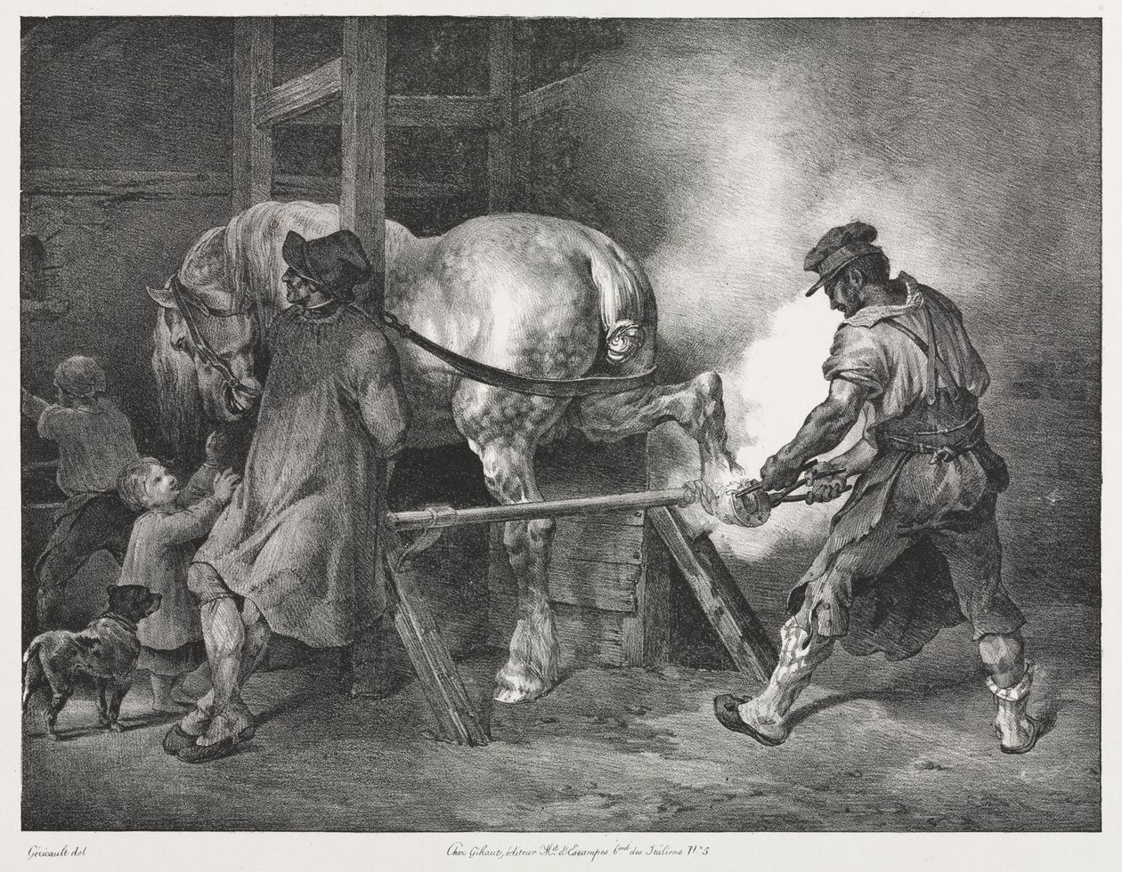Il fabbro fiammingo da Unknown artist