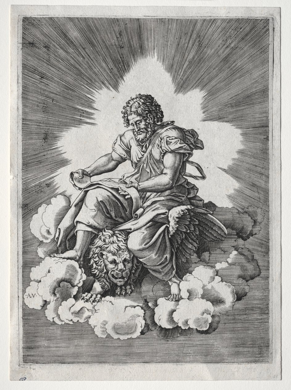 I Quattro Evangelisti: San Marco da Unknown artist
