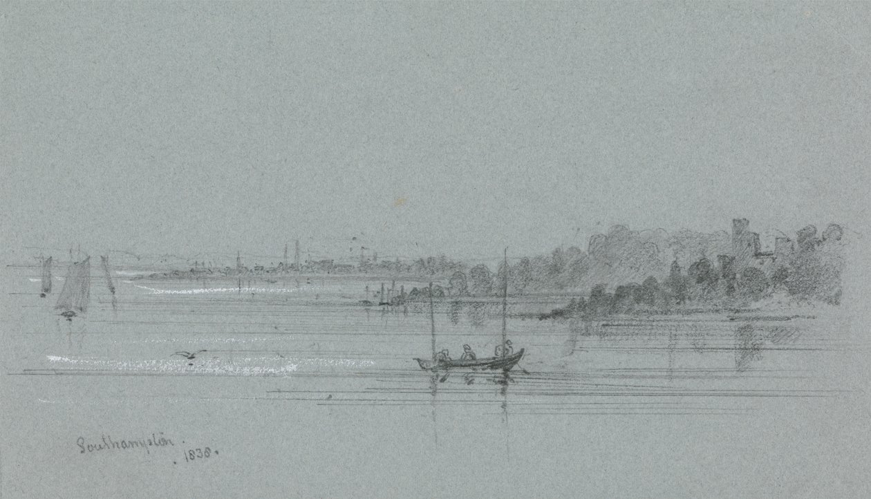 Il porto di Southampton da Unknown artist