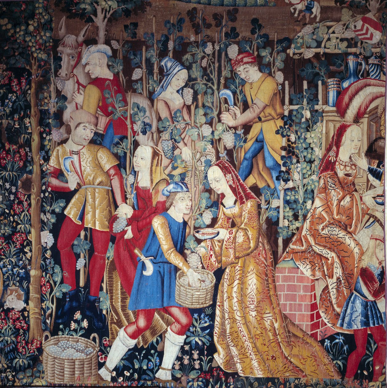 La vendemmia (dettaglio) da Unknown artist