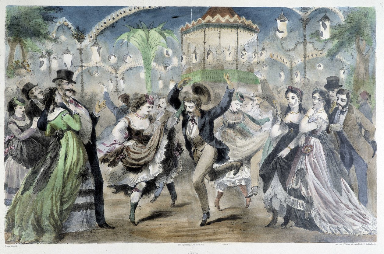 Il ballo Mabille da Unknown artist