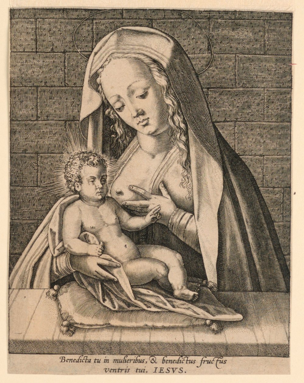 La Madonna e il Bambino da Unknown artist