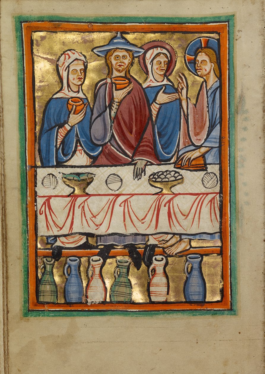 Le nozze di Cana da Unknown artist