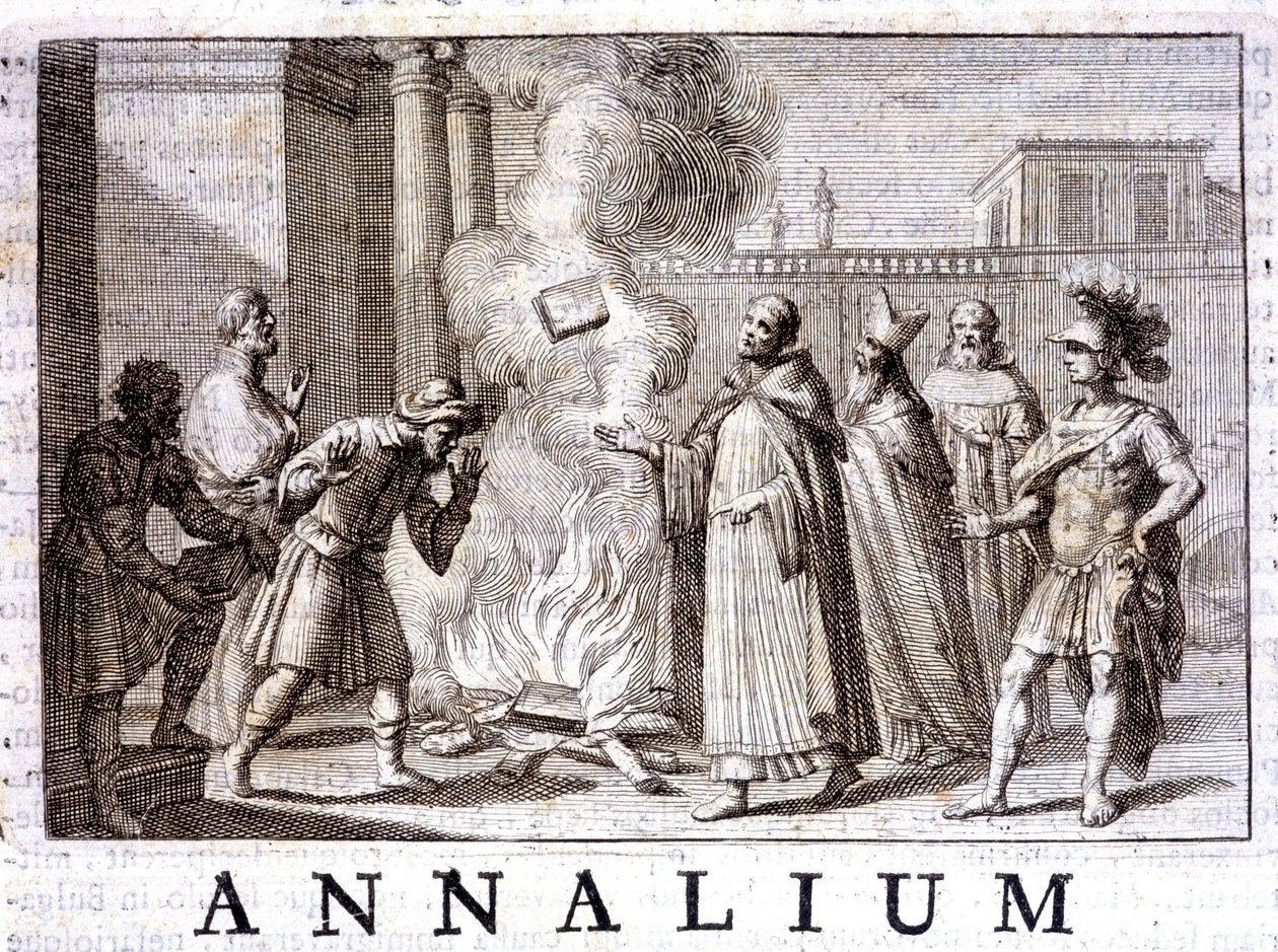 Il miracolo del fuoco di Santa Domenica - in "Annali dell