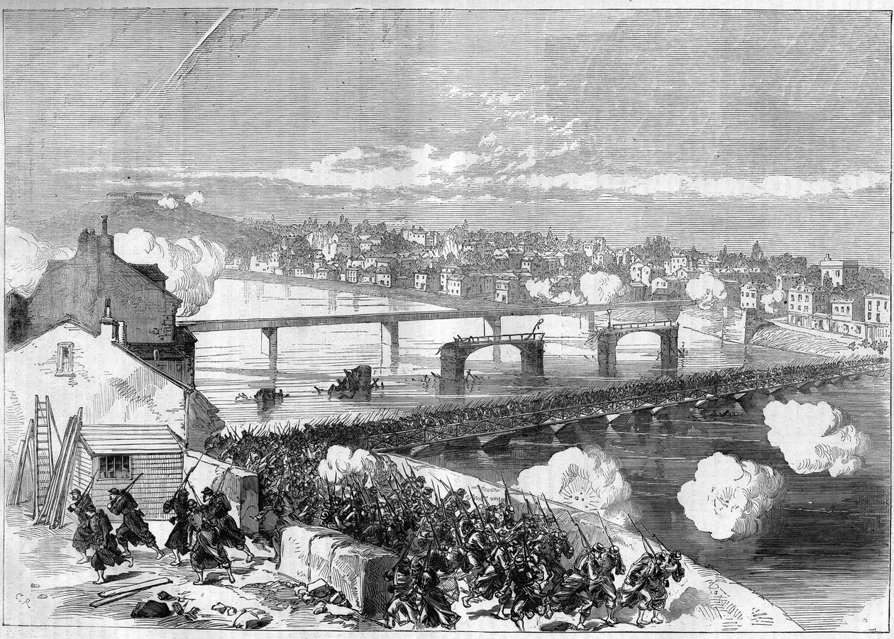 La Comune di Parigi nel 1871. Il 17 aprile da Unknown artist
