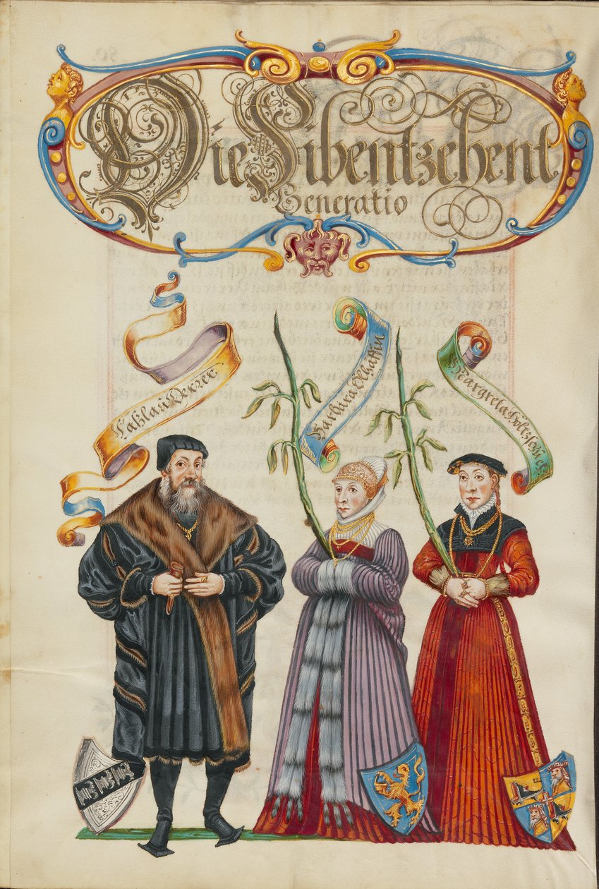 La diciassettesima generazione, Lasslau Derrer da Unknown artist