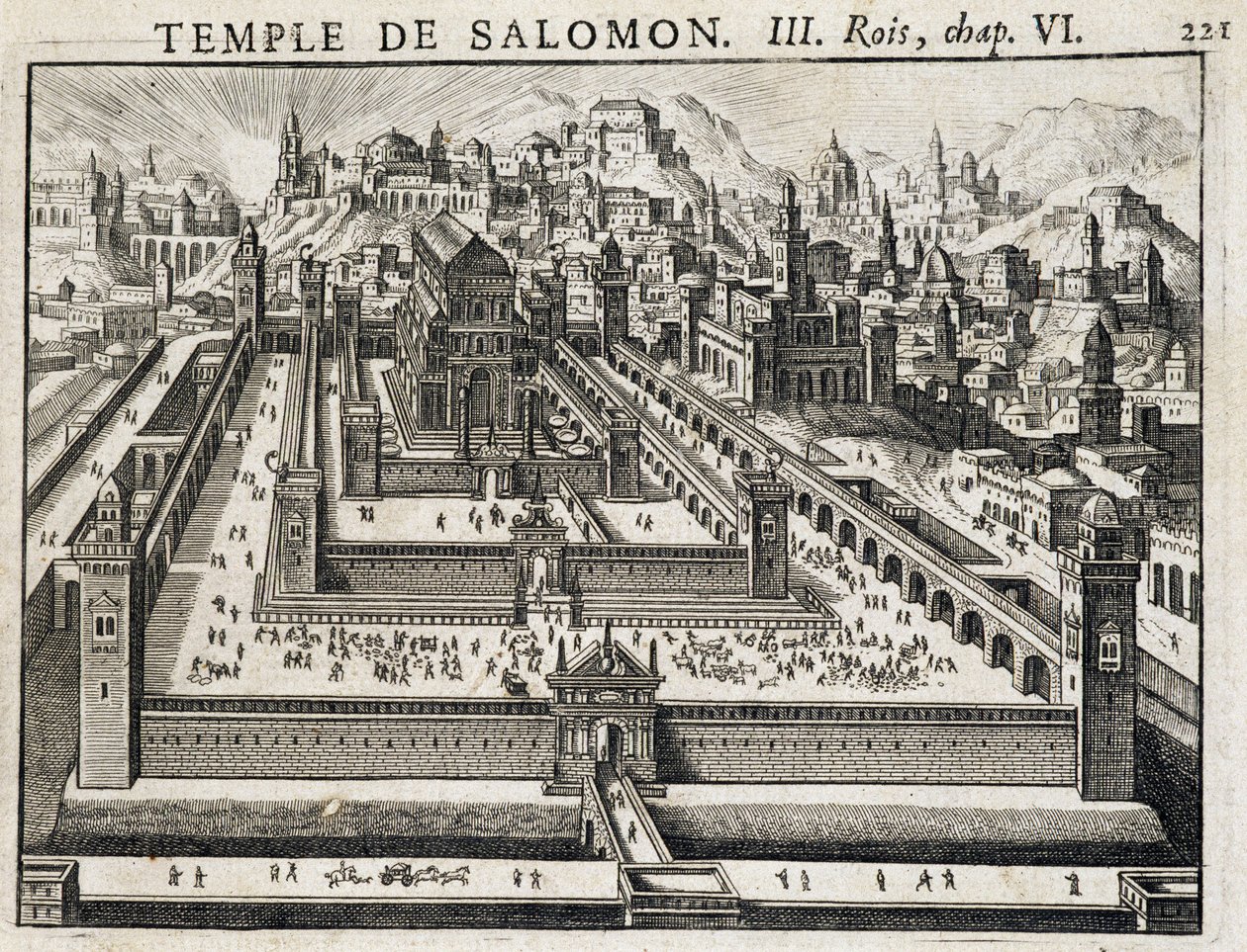 Il Tempio di Salomone - La Bibbia da Unknown artist