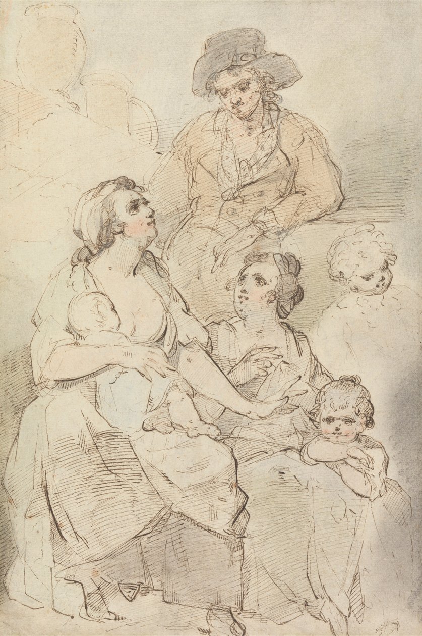 La famiglia virtuosa da Unknown artist