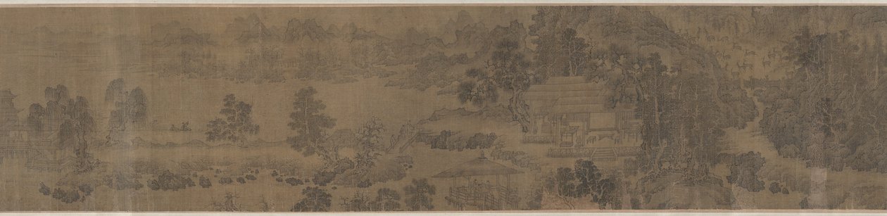 Villa Wangchuan 網川圖 da Unknown artist