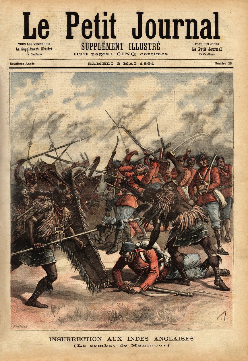 La battaglia di Manipur (o Manipur) (nord-est dell