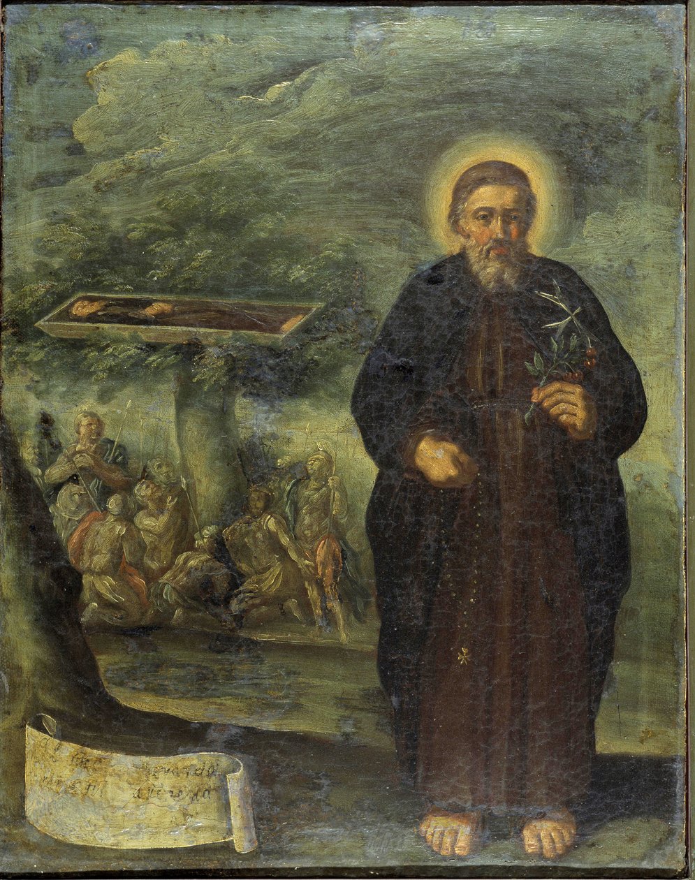 Il beato Gerardo Mecatti. Ritratto del fratello Gerardo detto Gerardo Tenque fondatore della confraternita ospedaliera di Gerusalemme (gli ospedali di San Giovanni) che divenne l