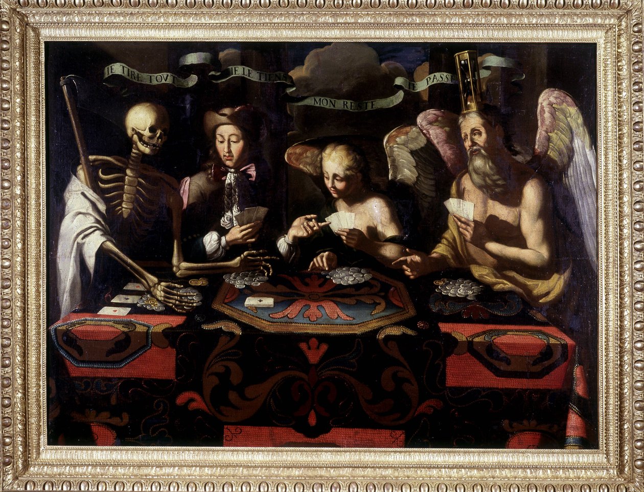Il brelan della vita umana, XVIII secolo da Unknown artist