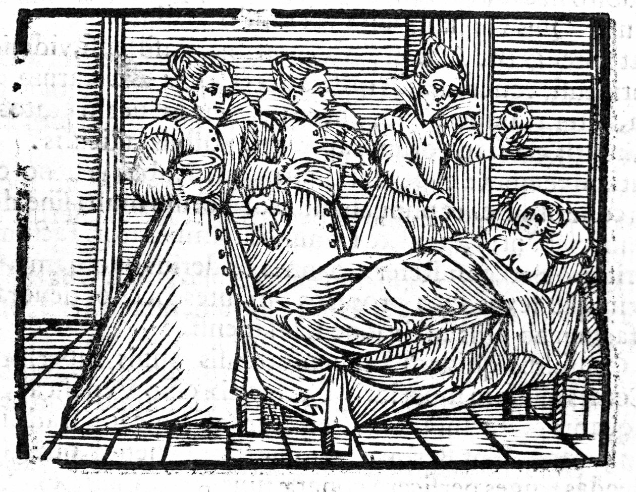 La morte della strega di Francesco Guaccio "Compendium Maleficarum" Milano 1608 da Unknown artist