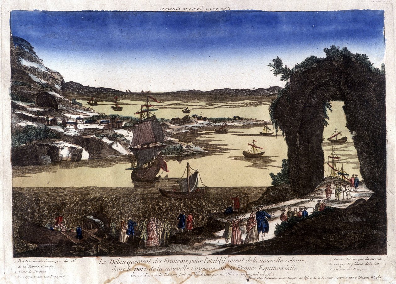 Lo sbarco dei francesi per l