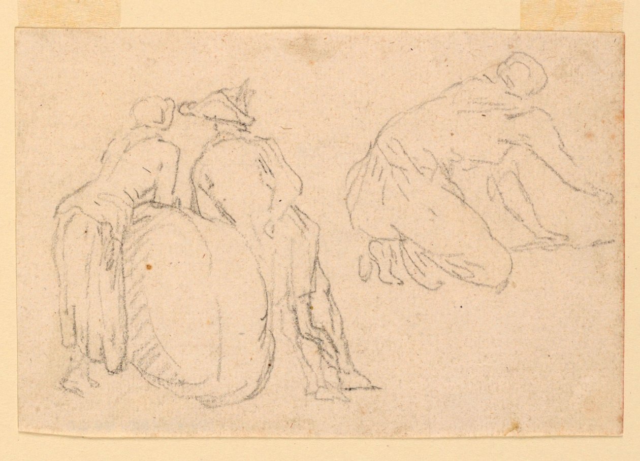 Tre studi figurativi da Unknown artist