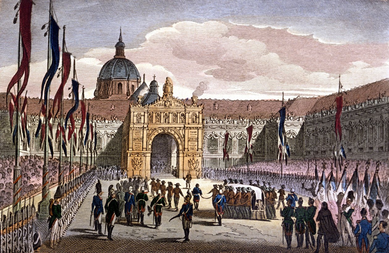 Traslazione delle ceneri di Napoleone I agli Invalides, a Parigi da Unknown artist