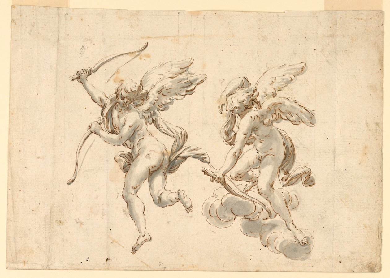 Due cupidi da Unknown artist