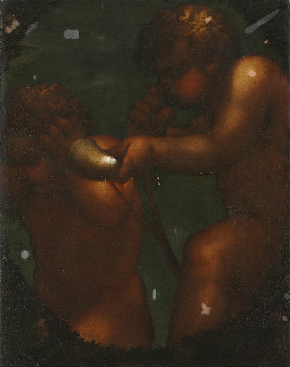Due putti da Unknown artist