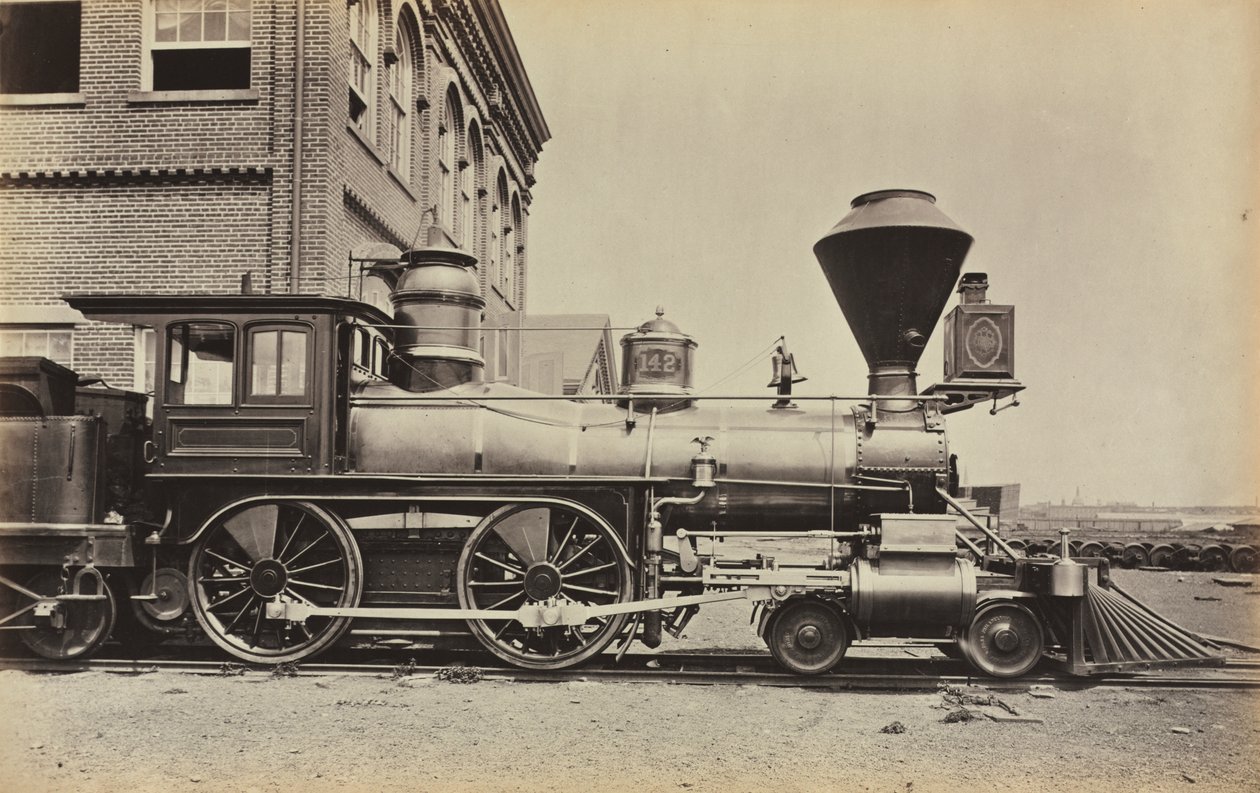 Senza titolo (Locomotiva della Pennsylvania Railroad) da Unknown artist