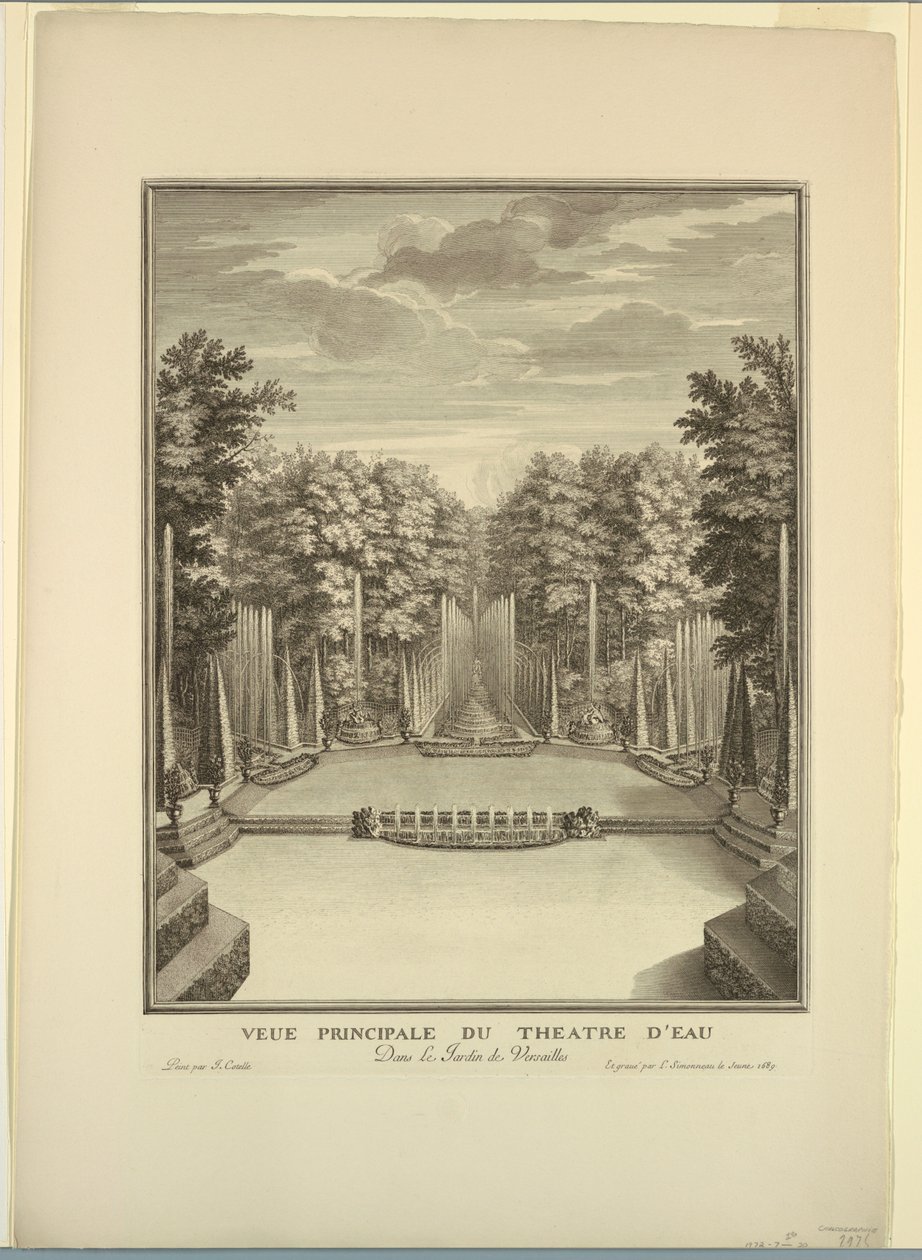 Versailles, giardini, teatro dell