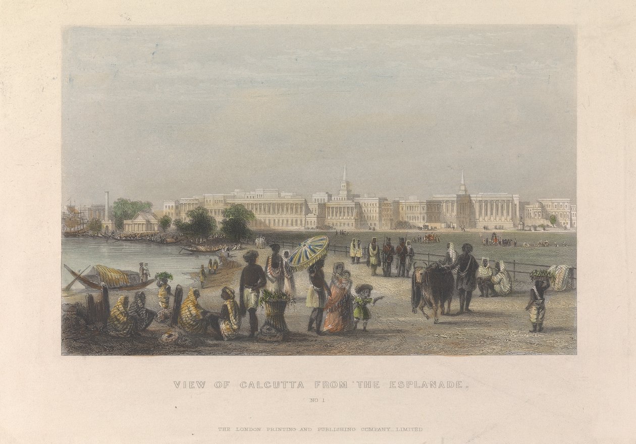 Veduta di Calcutta dall