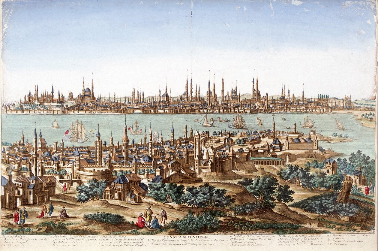 Veduta di Costantinopoli da Unknown artist