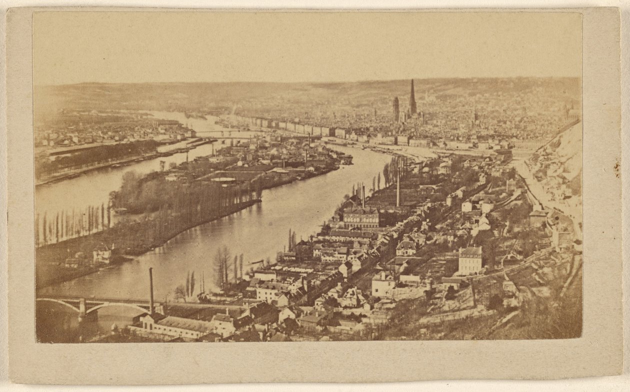[Vista di Rouen, Francia] da Unknown artist