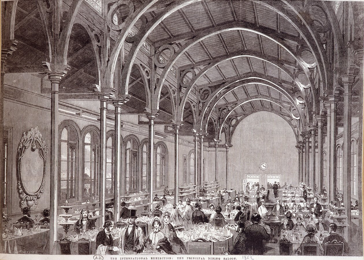 Veduta del ristorante principale all
