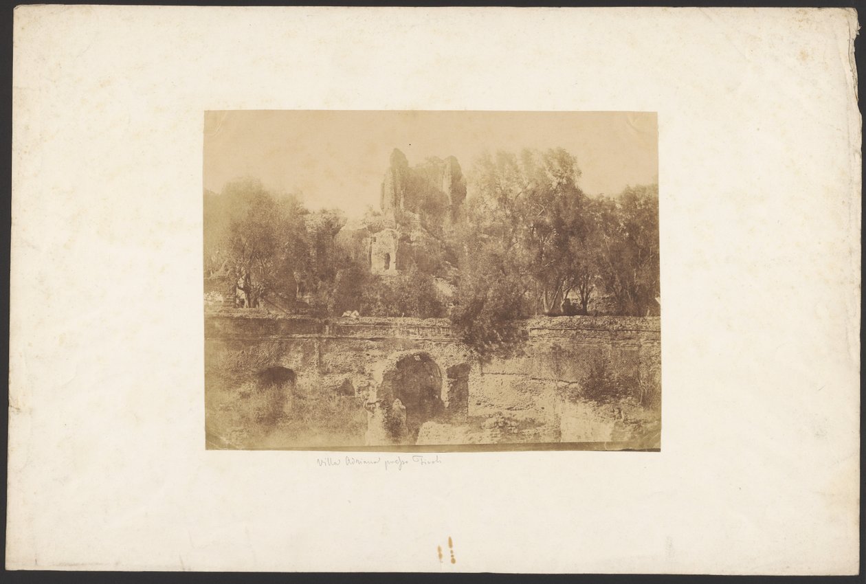 [Villa Adriana presso Tivoli] da Unknown artist