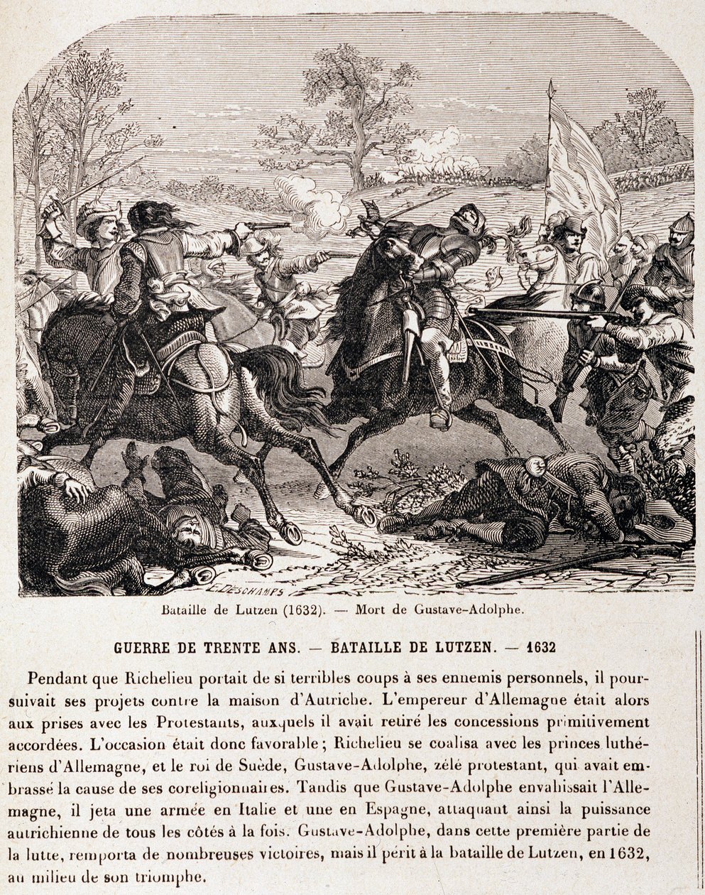 Guerra dei 30 anni: Battaglia di Lutzen (1632) e la morte di Gustavo Adolfo - in 