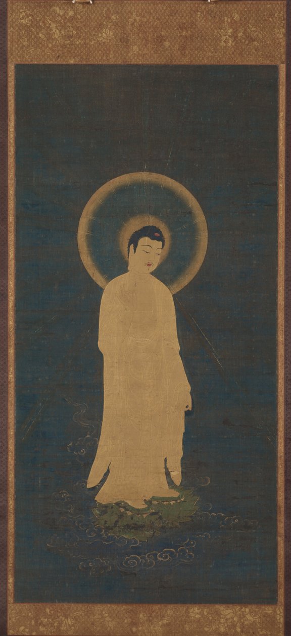 Discesa accogliente di Amida Buddha (Raigō) da Unknown artist