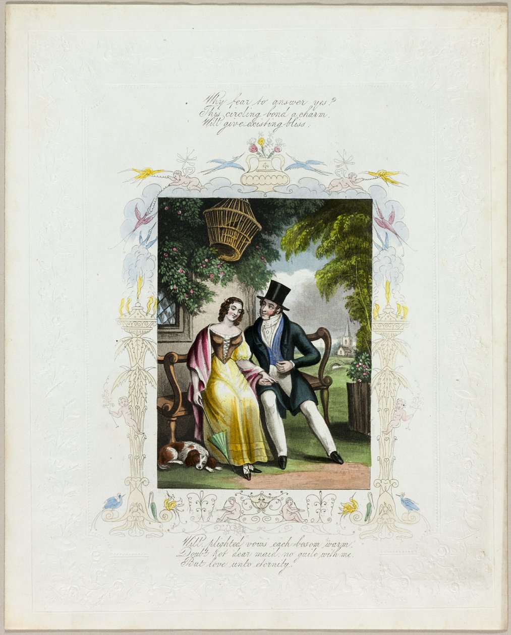 Perché temere di rispondere sì (San Valentino) da Unknown artist