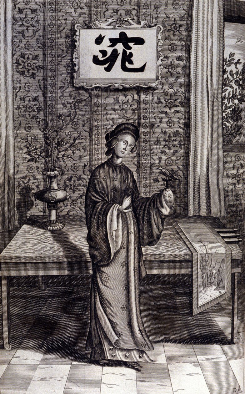 Donna della nobiltà cinese. 
