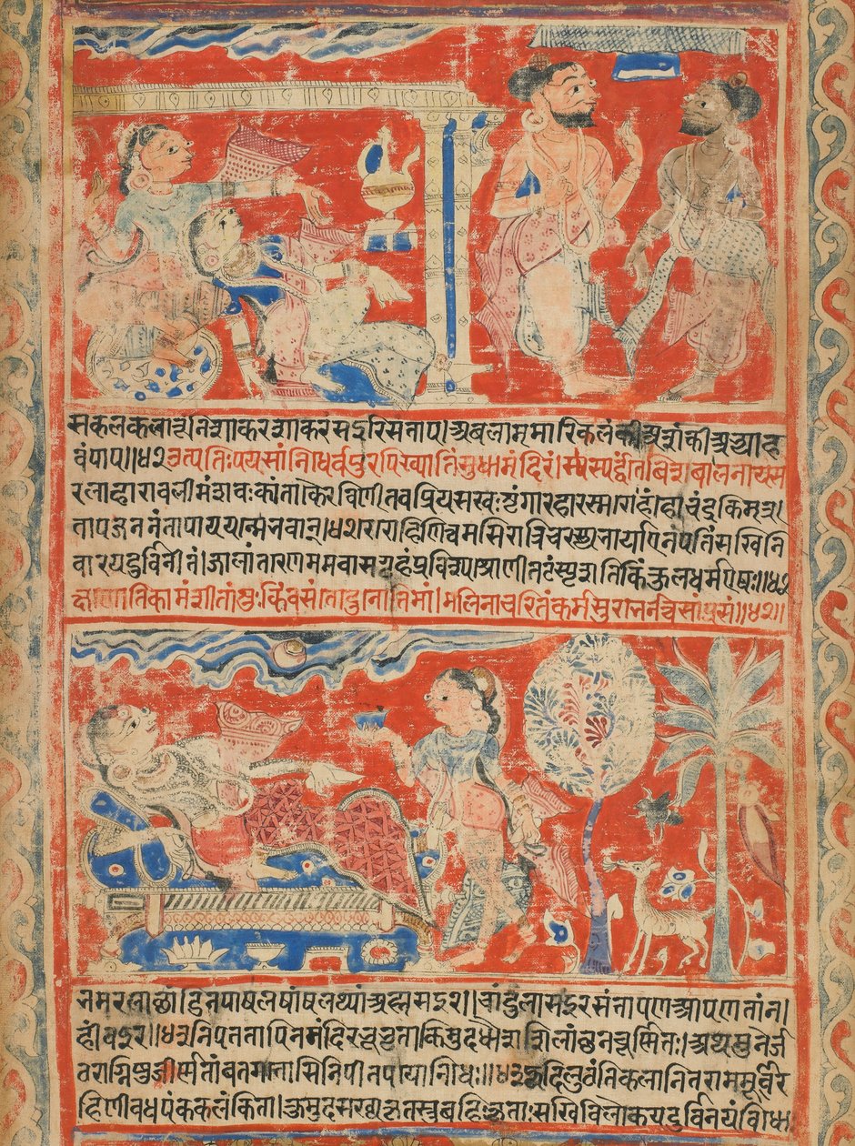 Vasanta Vilasa (dettaglio) da Unknown artist