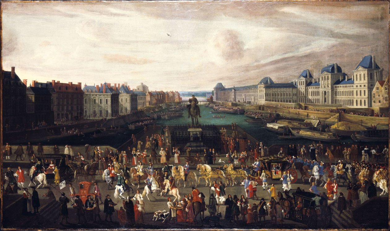 Il Pont-Neuf, visto dall