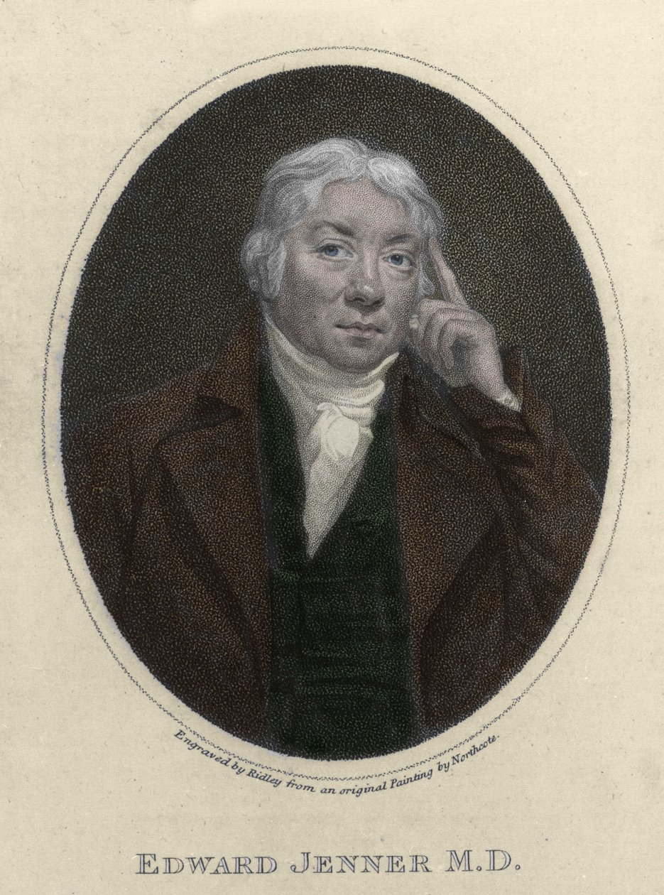 Ritratto di Edward Jenner (1749-1823), medico inglese, scopritore dell