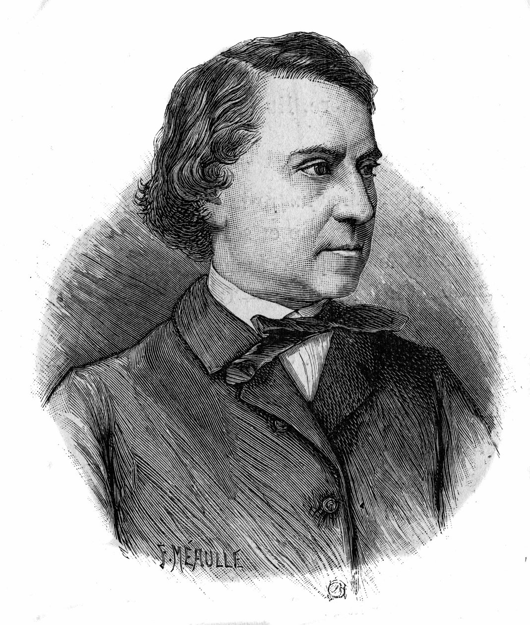 Ritratto di Louis Blanc, politico e storico francese (1811-1882) da Unknown artist