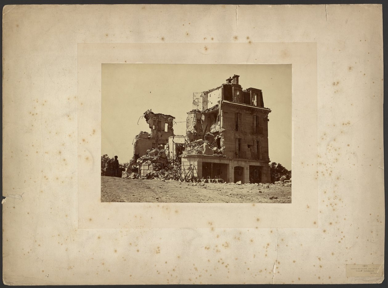 Rivolta di Parigi, Maison Delachaume, Asnières da Unknown artist/maker
