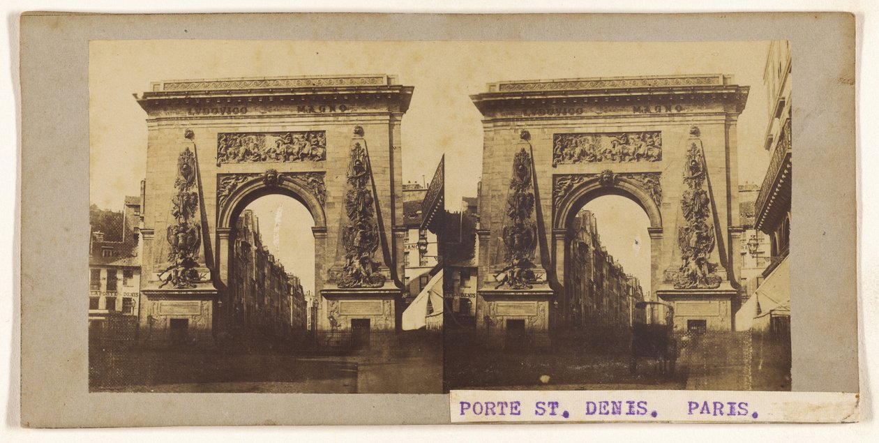 [Porte St Denis] da Unknown artist/maker